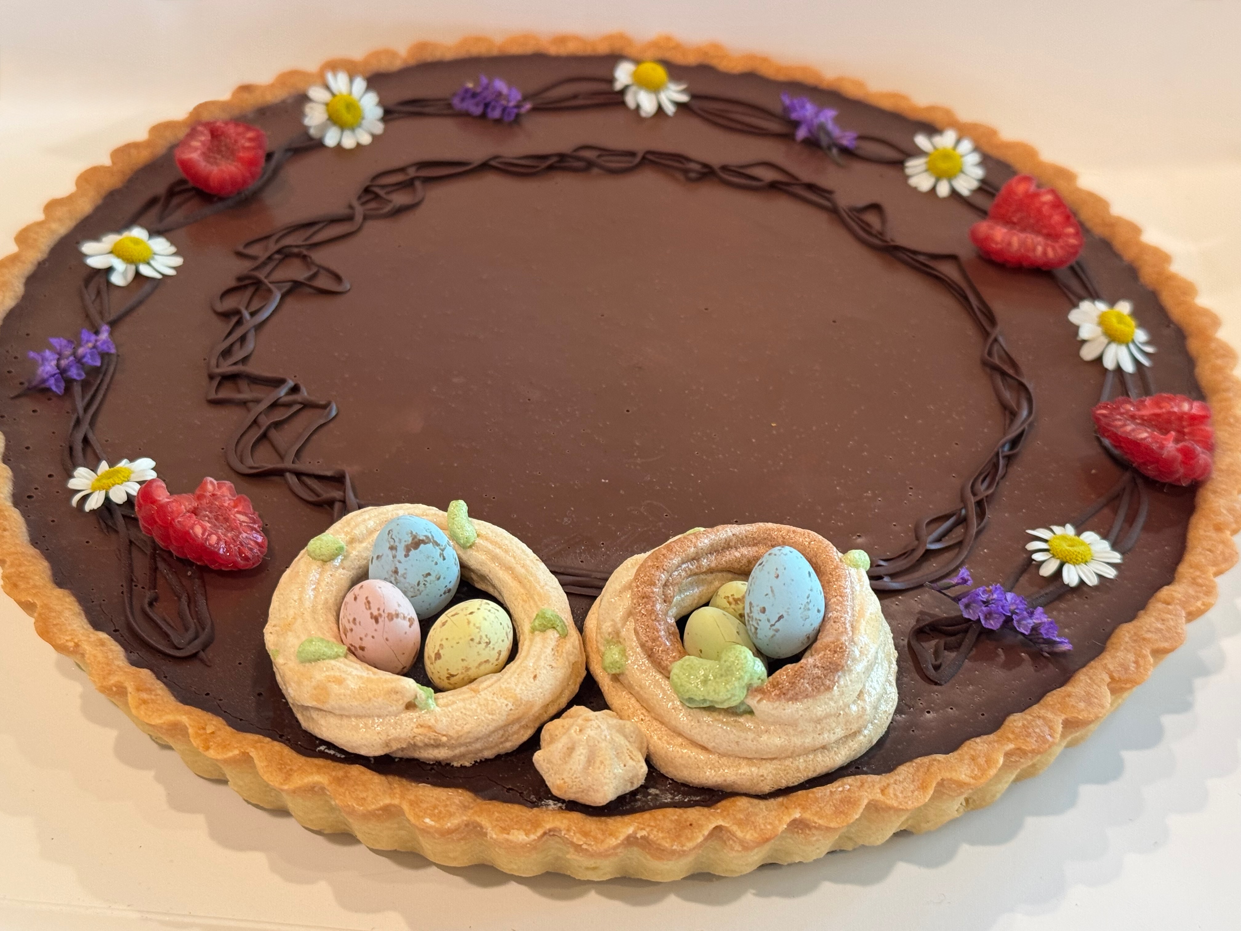 Easter Chocolate Tart
